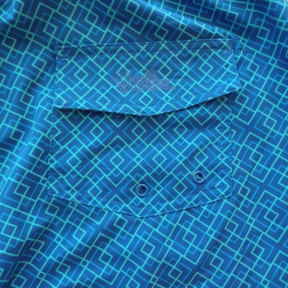 UV SKINZ MEN SWIM TRUNKS XL BLUE - Picture 9 of 11